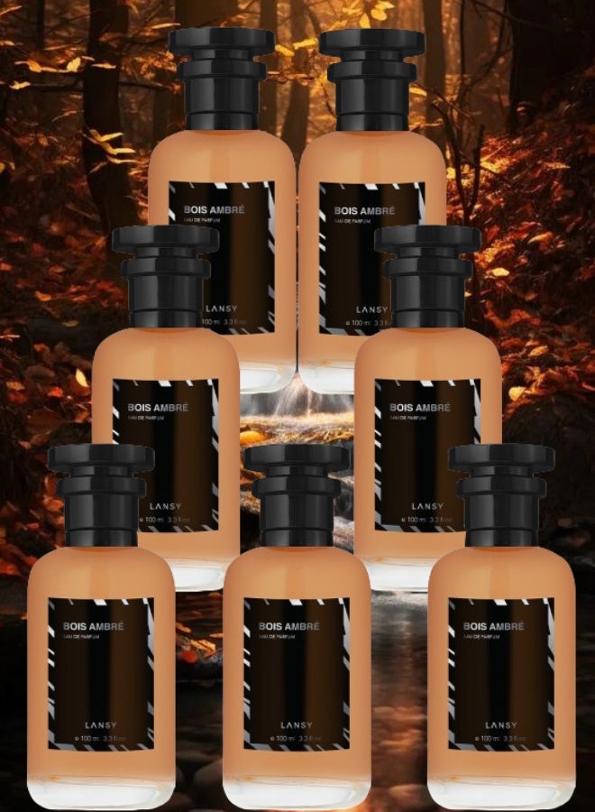 Lansy 7 Pieces Bois Ambre Perfume 100ML - Image 1