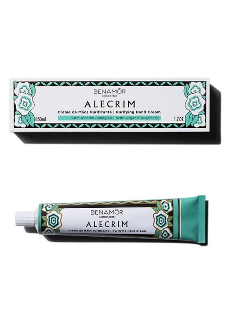 BENAMÕR - Benamor Alecrim Nourishing Moisturising Hydrating Hand Cream Daily Moisture Lotion for Dry and Rough Hands 50ml - Image 1