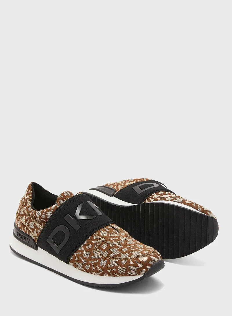 DKNY Monogram Slip-On Shoes