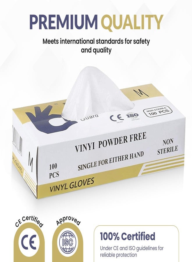 Concession Essentials Vinyl Gloves, Powder-Free, Non-Sterile, XL, 100 Count - Image 5
