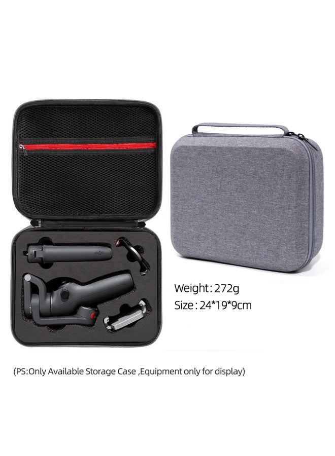 Suitable For DJI Dajiang OM6 Storage Bag OSMO6 Hand Bag Lingmou 6 Portable Handbag Handheld Yuntai Stabilizer-Color:gray Box Black Liner  - Image 1