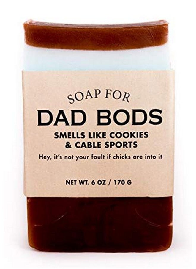 Whiskey River Soap Co. Dad Bods Soap 6 Oz Toasted Marshmallow Scented 