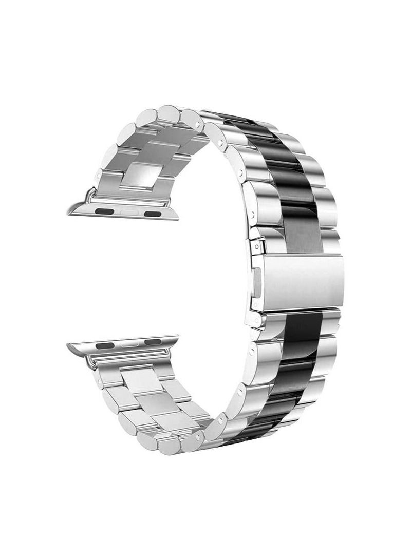 Phone Planet Stainless Steel Strap Metal Bracelet for Apple Watch Series 6/5/4/3/2/SE 42/44mm - Image 1