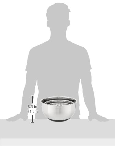 Oggi Stainless Steel 3-Piece Bowl Set with Lids, (7287.0) - Image 3