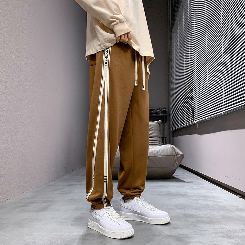 سروال طويل كاجوال لفصل الربيع والخريف للأولاد بعمر 13 سنة وطلاب المرحلة الإعدادية 14 و15 مراهقين أطفال كبار سروال رياضي فضفاض - Image 3