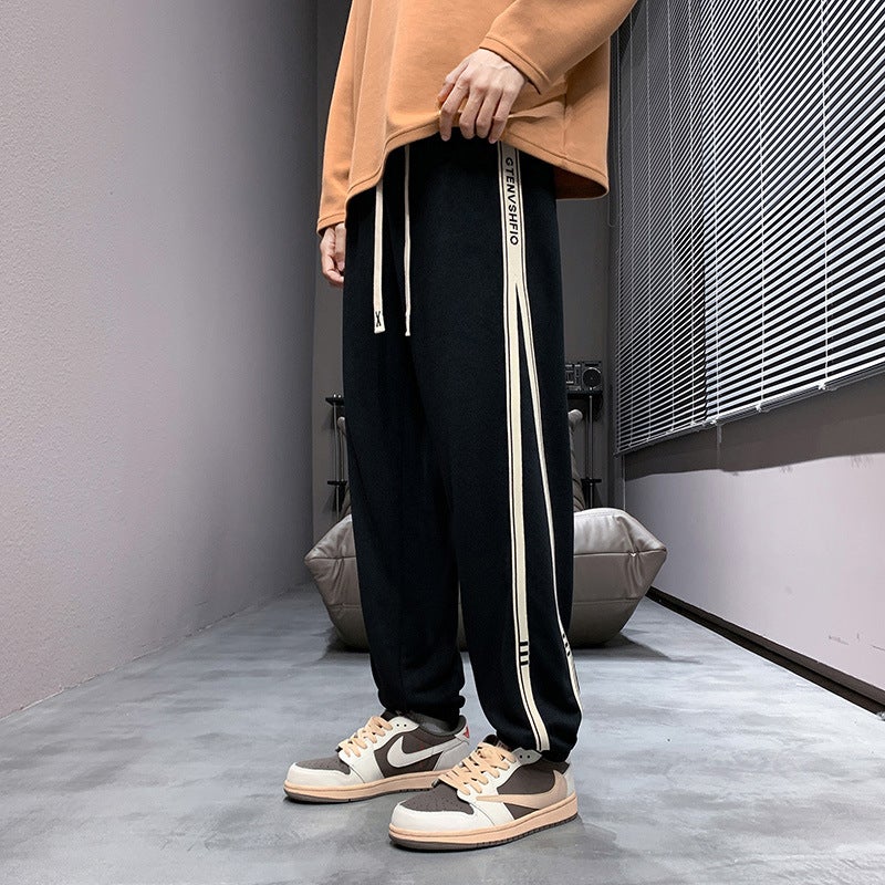 سروال طويل كاجوال لفصل الربيع والخريف للأولاد بعمر 13 سنة وطلاب المرحلة الإعدادية 14 و15 مراهقين أطفال كبار سروال رياضي فضفاض - Image 2