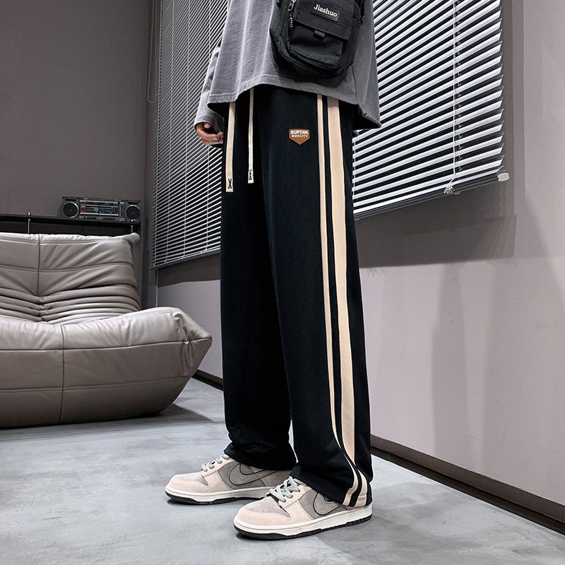 سروال طويل كاجوال لفصل الربيع والخريف للأولاد بعمر 13 سنة وطلاب المرحلة الإعدادية 14 و15 مراهقين أطفال كبار سروال رياضي فضفاض - Image 4