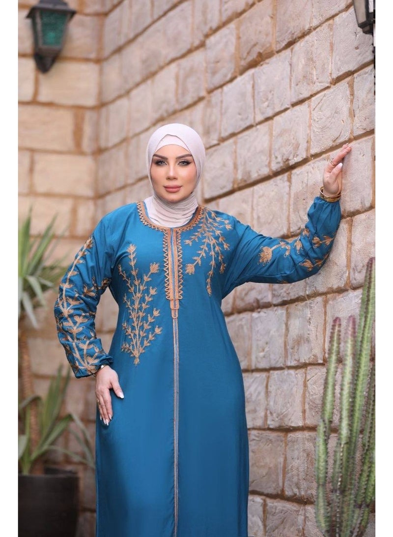 عباية قطن مراسي مستوردة فاخرة – خامة ناعمة ومريحة بأفضل جودة - Image 4