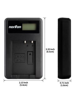 Norifon NB-7L LCD USB Charger for Canon PowerShot G10, PowerShot G11, PowerShot G12, PowerShot SX30 is Camera and More  - Image 4