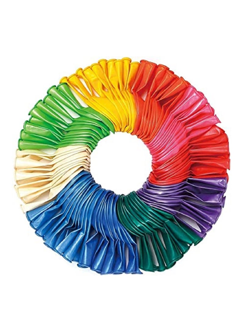 AMM 100 Pack Balloons Colorful Fun for Any Occasion 100 Pack Balloons - Image 1