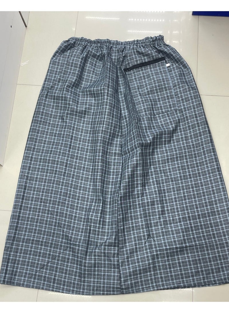 وزرة مطاط مع جيب جانبي للرجل وزرة مريحة جدا وباردة للرجال وزره رجالي معوز صارون فوطة رجال صاروم اسباعية رجالية مناسب للمنزل والنوم وللرياضيين اوقات الصلاة