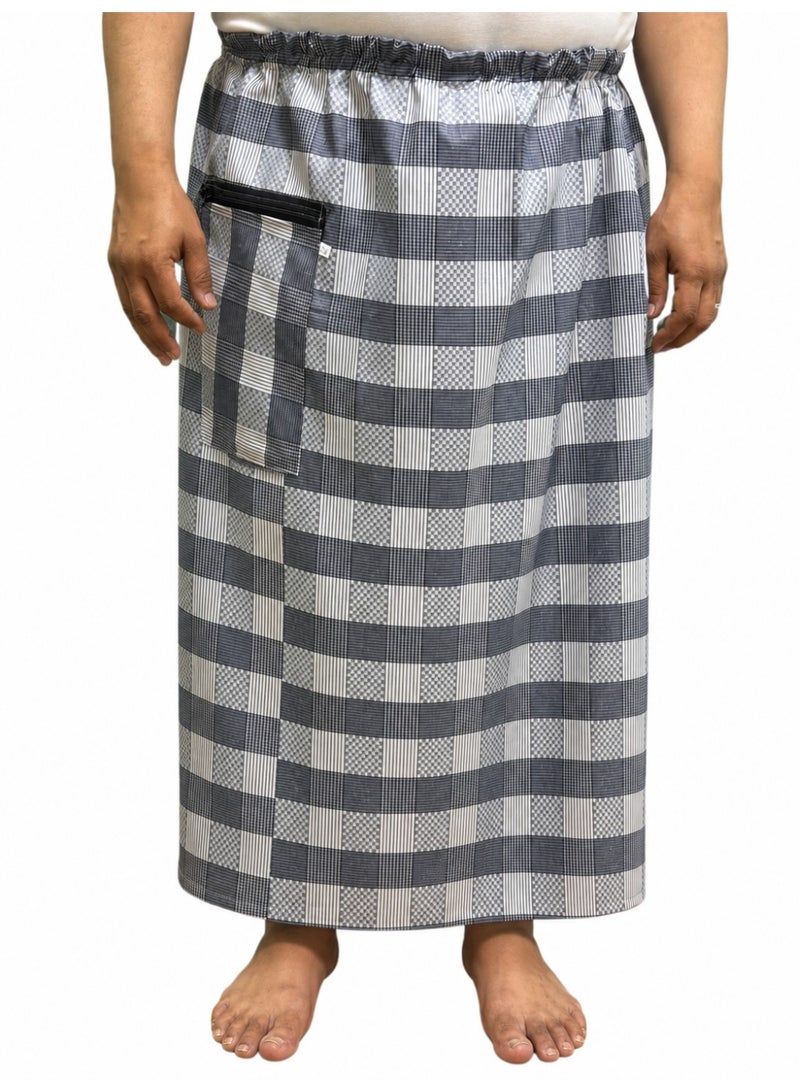 Elastic waistband with side pocket for men, very comfortable and cool waistband for men, men's waistband, men's waistband, men's waistband, men's waistband, suitable for home, sleeping, and athletes, prayer times.