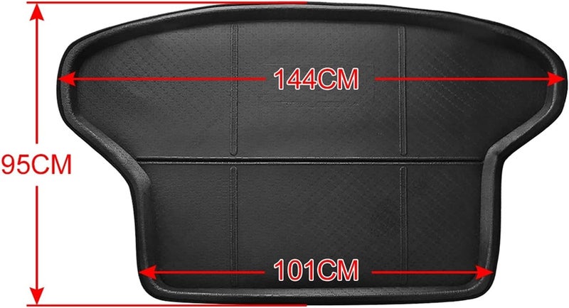 Wivplex Heavy-Duty Trunk Mat for Various Car Models - Image 2