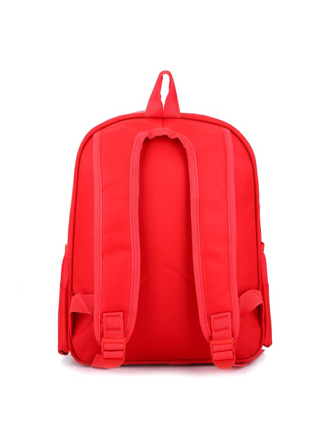 Preschool Small Car Double Shoulder Backpack Children's Training Gift Bookbag New-Color:Old Blue Car - Image 3