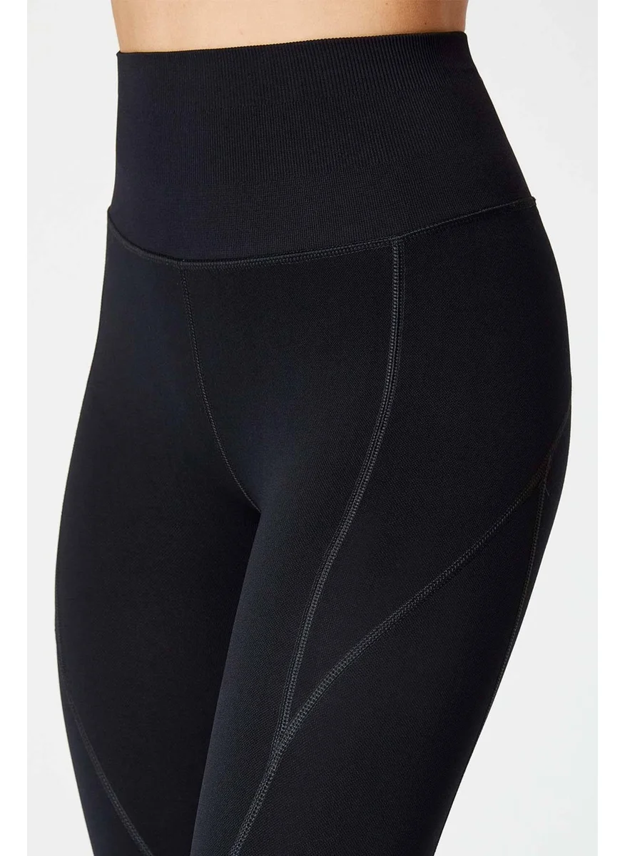 جيرف Pine High Waist & Shape Tights Black
