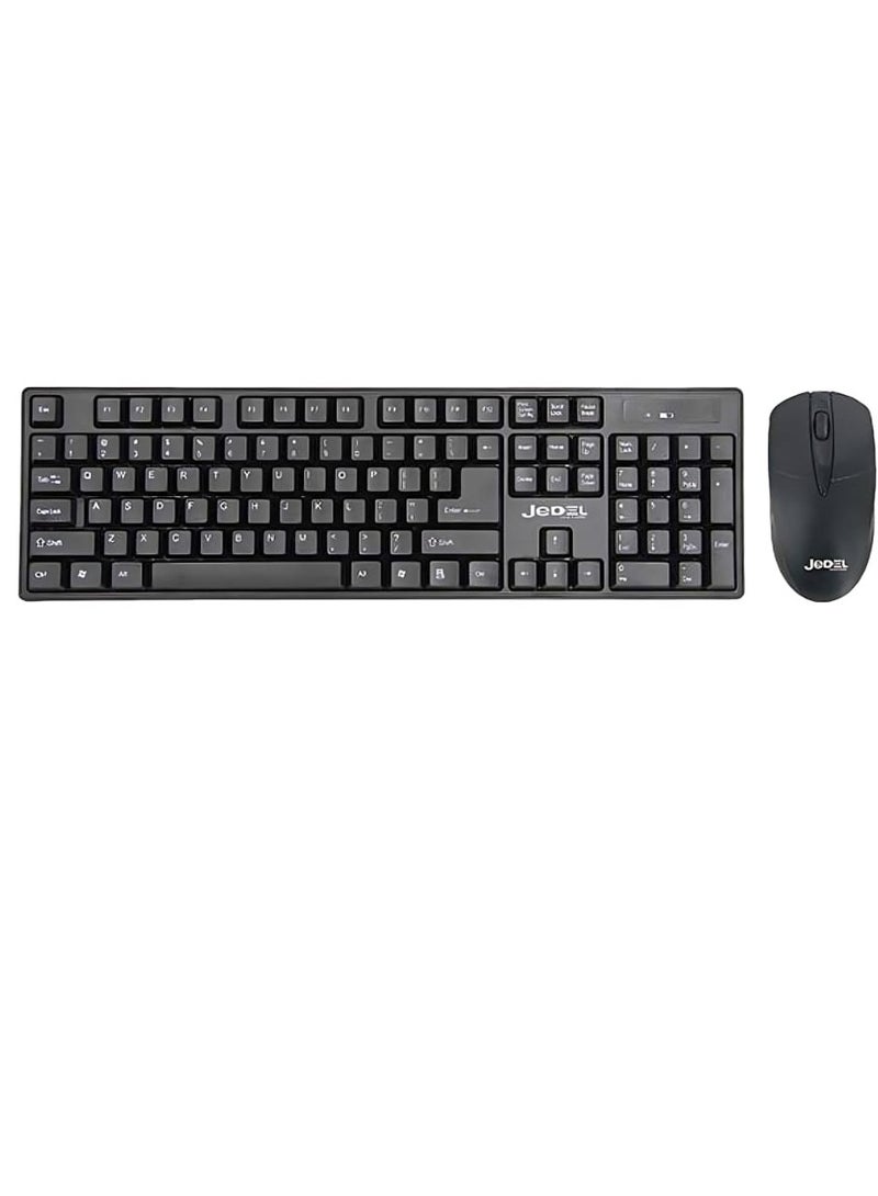JeDEL Fashionable Office Wireless Mouse And Keyboard Combo - Image 2