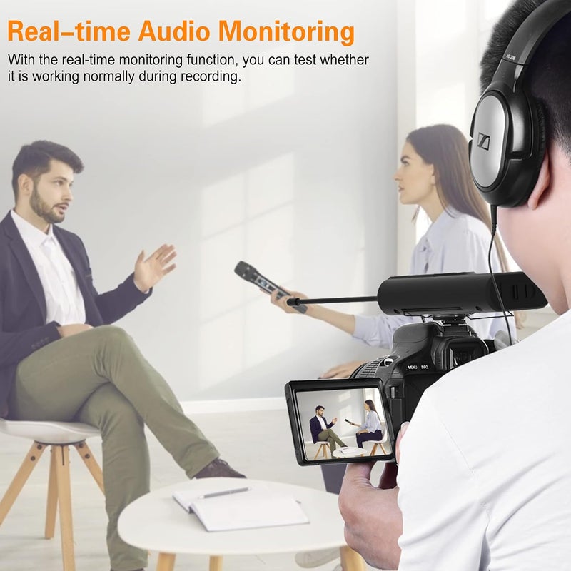 COMICA CVM-WM100 H UHF 48 Channels Professional Omnidirectional Wireless Handheld Microphone System - Image 5