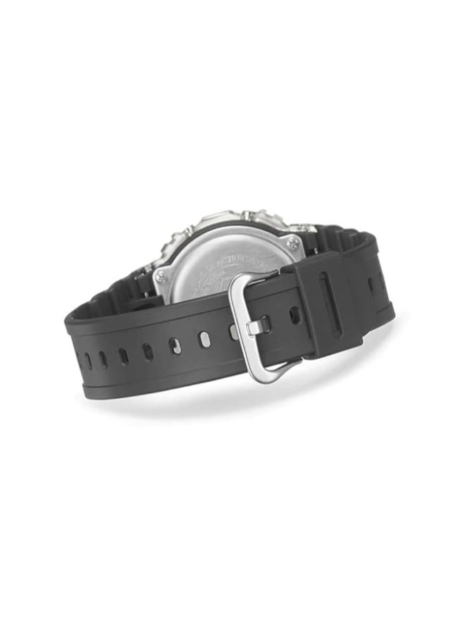 Casio Men Watch G-Shock Square Digital Black Dial Resin Band DW-5600SKC-1DR