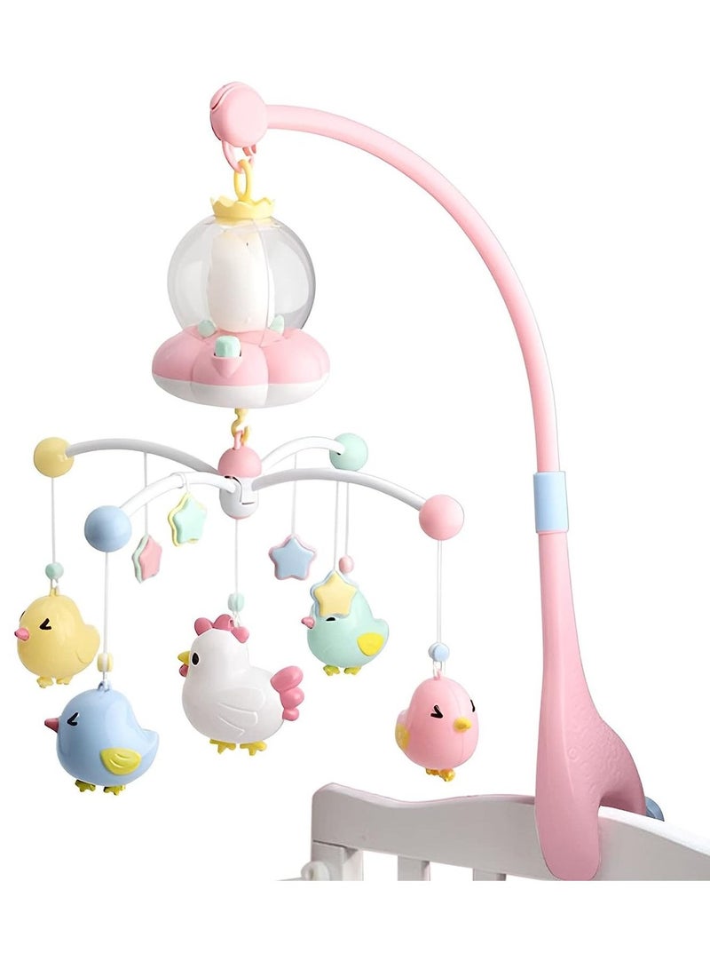 Gonice Baby Crib Mobile Bed Bell Holder, Crib Mobile Holder Music Box Holder Baby Bed Bell Toy Hanging Hanger Arm Bracket Stent Set Nut Screw - Image 1