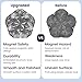 DYRDM Magnetic Fidget Sphere 12 PCS 200 Combinations with Magnet Blocks Magnetic Fidget Toys Sensory Balls Desk Toys for Adults Teens 14 Stress Relief Gift Stocking Stuffers Graphite - Image 4