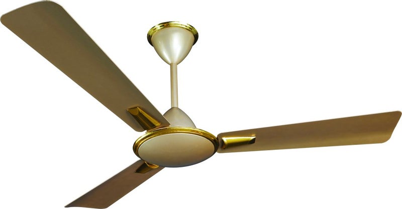 Crompton Aura Premium Decorative Ceiling Fan (Husky Gold, 48-inch) - Image 3