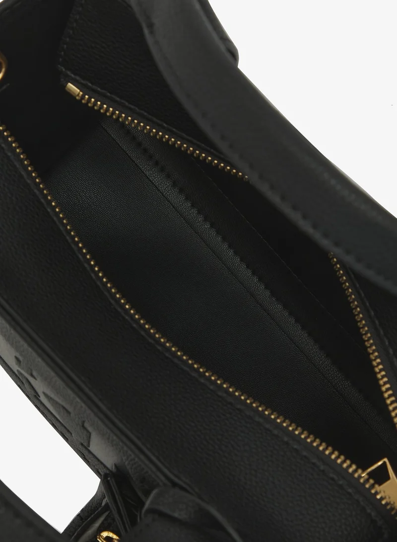 DKNY black/gold Hadlee Small Tote for Women | Best Price UAE