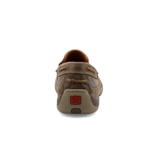 Twisted X Men's Work Slip-On Driving Moc, Moc Toe Composite Toe, Bomber, 10.5 M - Image 3