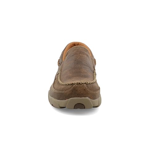 Twisted X Men's Work Slip-On Driving Moc, Moc Toe Composite Toe, Bomber, 10.5 M - Image 5