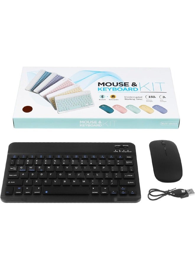 إيه تي إم مجموعة لوحة مفاتيح وماوس لاسلكية بتصميم أنيق وعمر بطارية طويل - Image 2