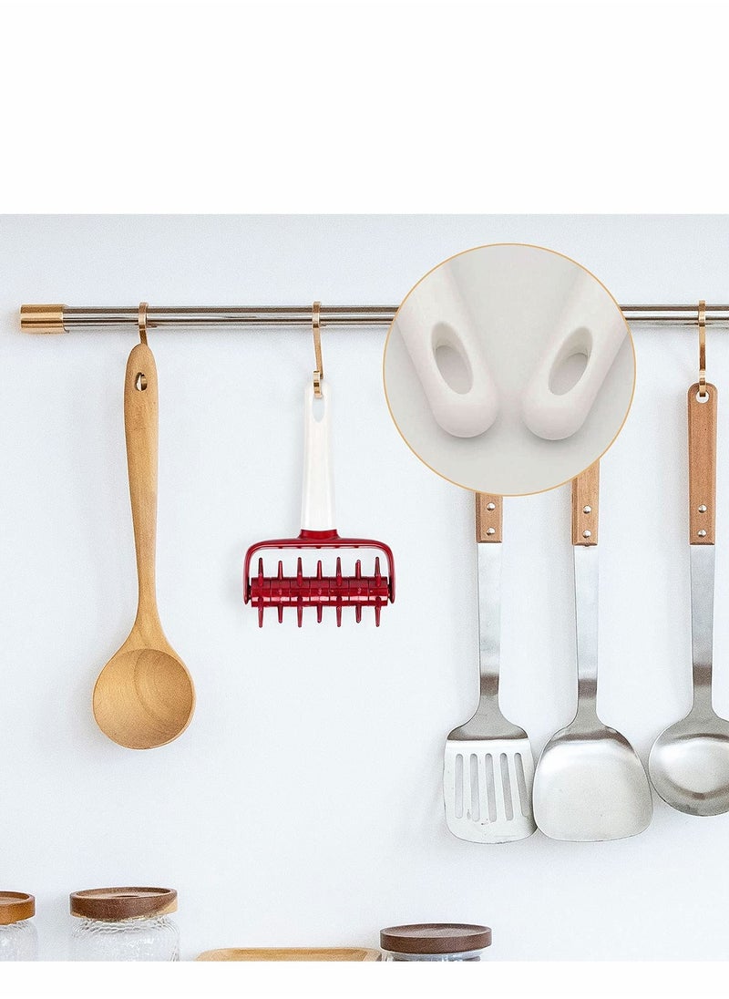 Generic 2 Pieces Pizza Dough Roller and Docker Set, Pastry Pizza Pie Roller Rolling Pins and Time-Saver Pizza Dough Docker  - Image 5