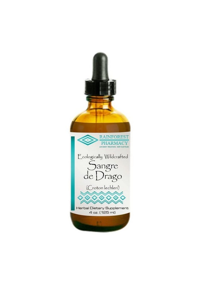 Rainforest Pharmacy - Sangre De Drago Peruvian Dragon Blood Liquid 4 Fl Oz - Image 1