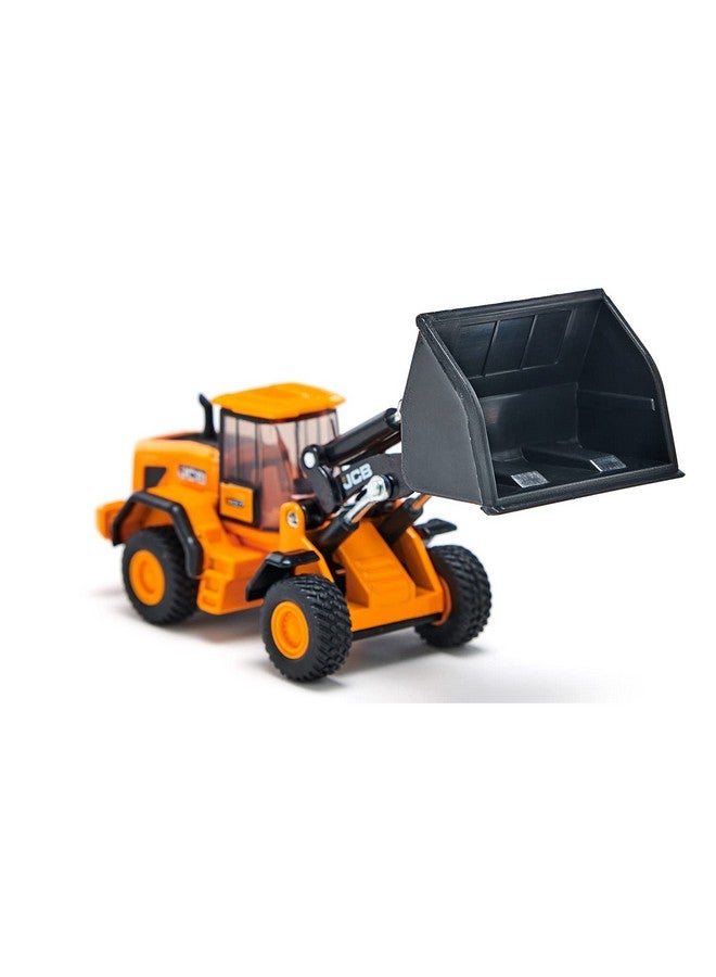 Siku 1789, JCB 457 WLS Wheel Loader, Toy Model, 1:87, Metal/Plastic, Yellow/Black, Articulated Joint, Movable Bucket - Image 2