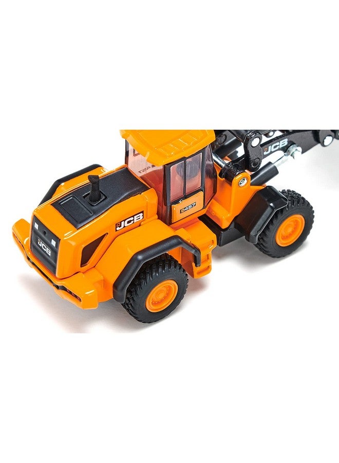 Siku 1789, JCB 457 WLS Wheel Loader, Toy Model, 1:87, Metal/Plastic, Yellow/Black, Articulated Joint, Movable Bucket - Image 3