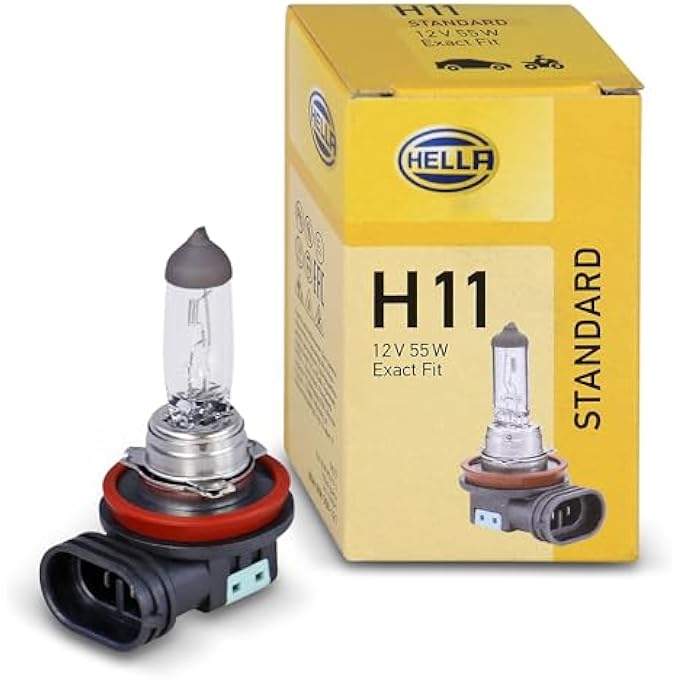 8Gh 008 358121 لمبة H11 قياسية 12 فولت 55 واط نوع المقبس Pgj192 كمية العلبة 1