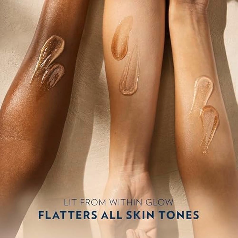 Vaseline Glazed and Glisten Golden Hour Body Gel Oil Glow Vanilla Cocoa Shimmering with Ultra-Hydrating Lipids and 100% Pure Cocoa Butter, 6.8 Oz - Image 5