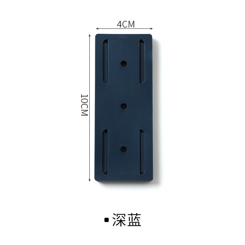 Seamless Wall-Mount Cable Organizer Clips Blue Blue