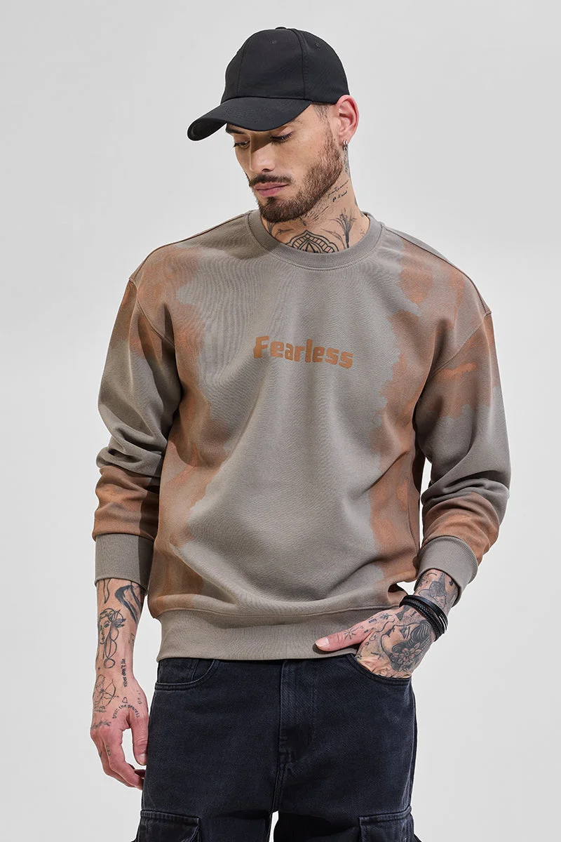 SNITCH Fearless Relaxed Fit Sweatshirt