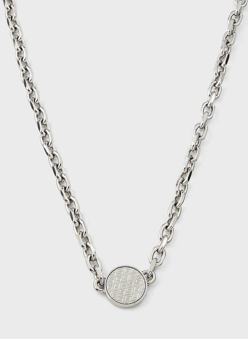 GUESS Coin Pattern Necklace  - Image 2