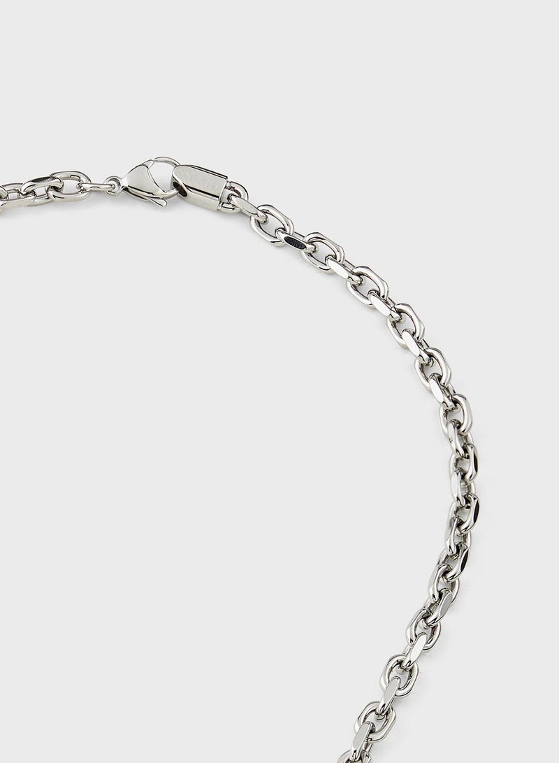 GUESS Coin Pattern Necklace - Image 3