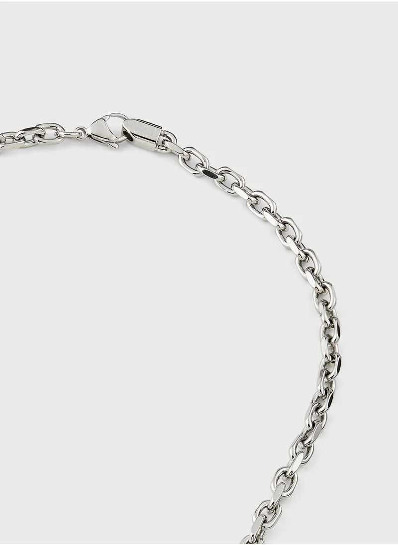 GUESS Coin Pattern Necklace