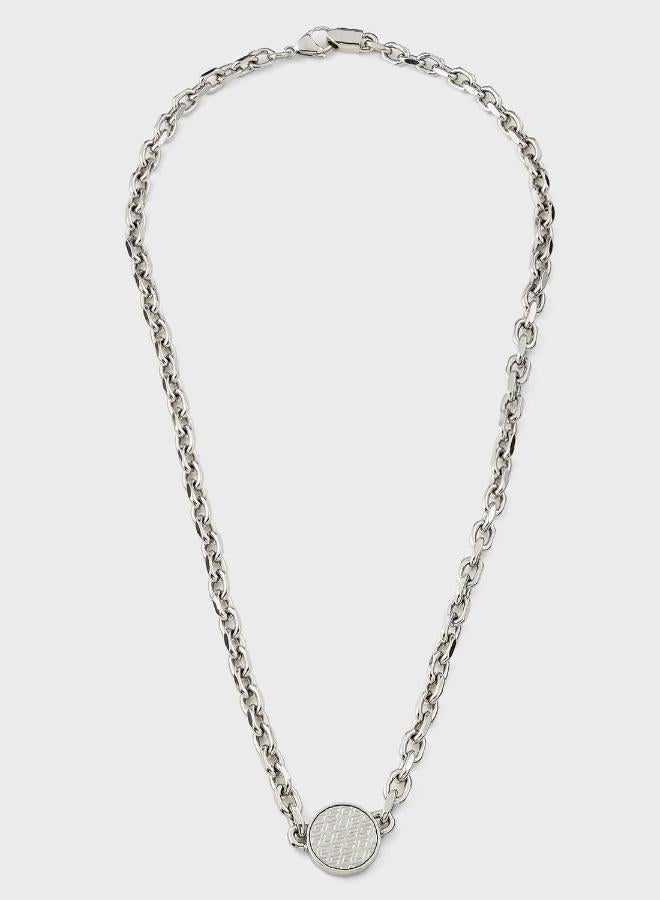 GUESS Coin Pattern Necklace - Image 4