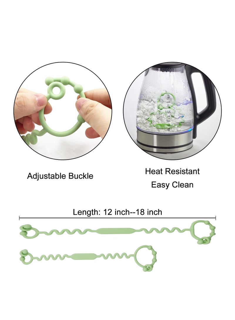 Adjustable Baby Safety Straps - 5 Pack Silicone Holders for Strollers, High Chairs & Car Seats, BPA Free, Perfect for Teething Toys & Pacifiers - Image 4