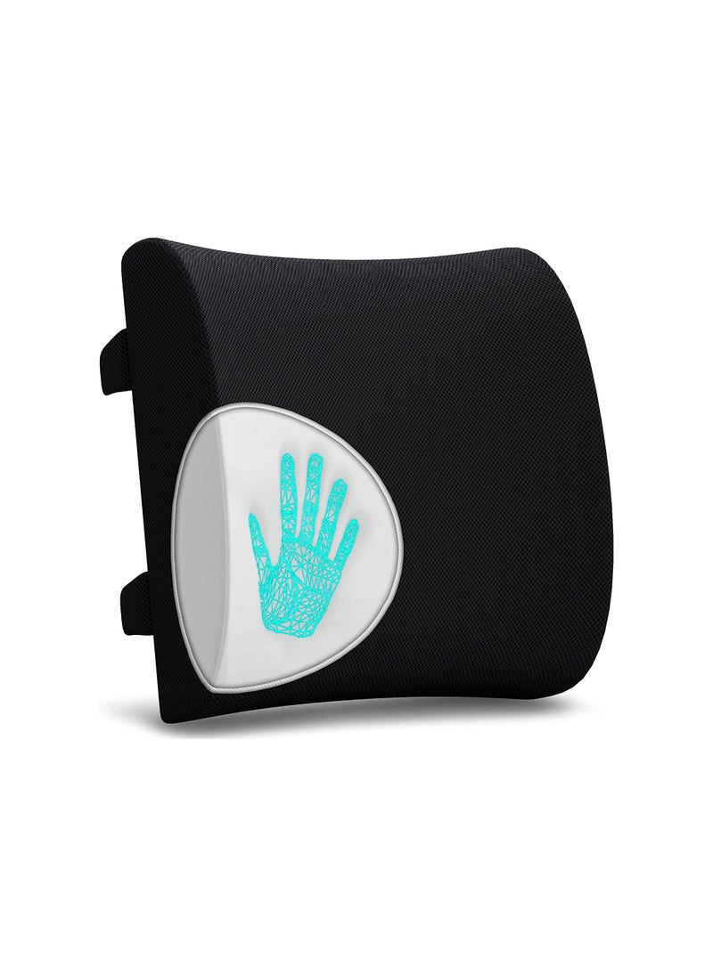 Generic - Lumbar Support Pillow - Ergonomic Memory Foam for Back Support and Pain Relief,Lumbar Support Pillow for Office Chair Cushion - Image 1