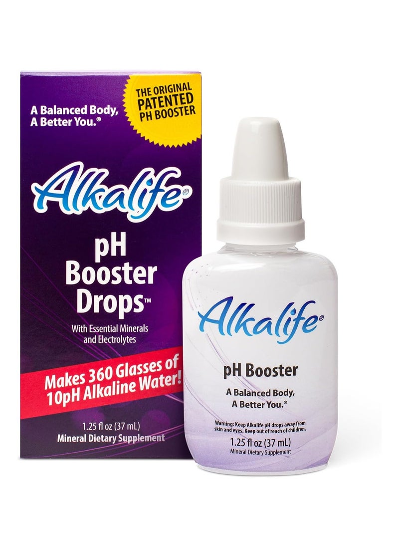 Alkalife Alkalife pH Booster Drops with Essential Minerals and Electrolytes 1.25 fl oz  37 ml  - Image 1