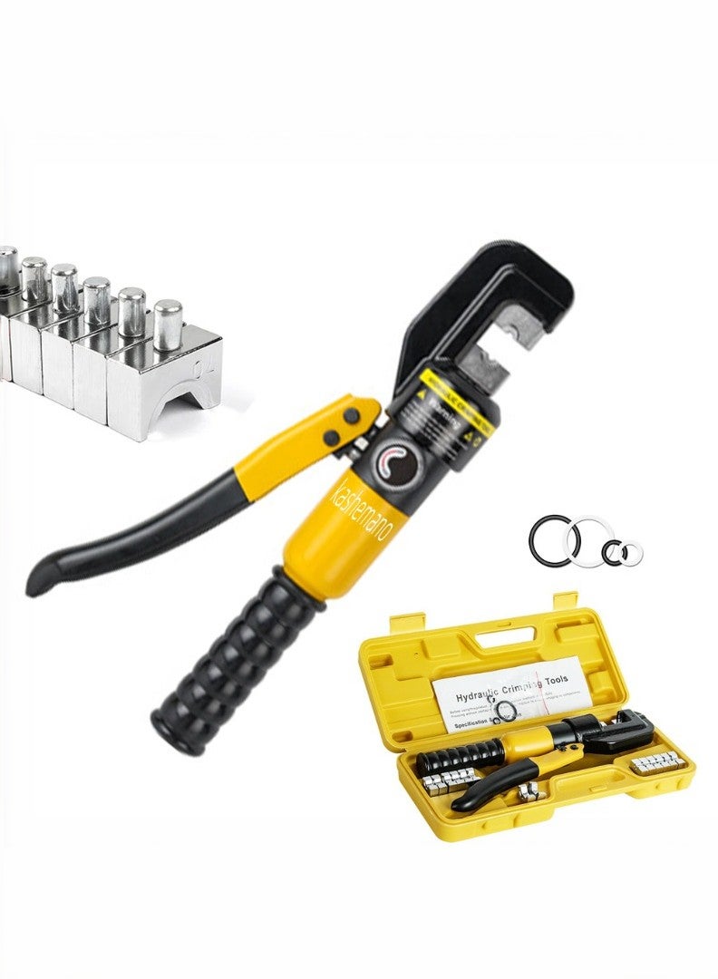kashemano YQ70A Hydraulic Hose Crimper for 4-70mm² Electrical Terminal Cable Wire  - Image 1
