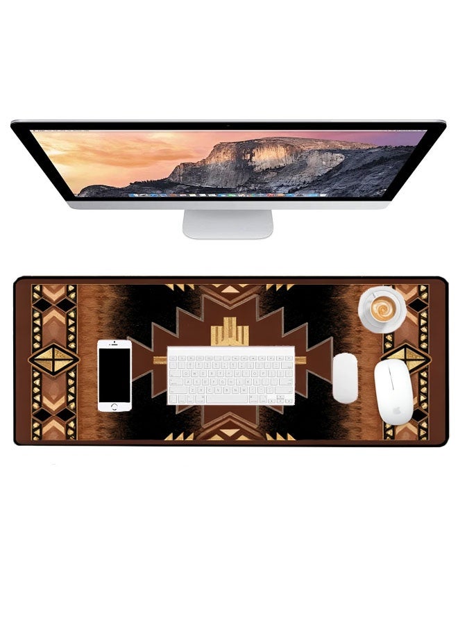 Gaming Mouse Pad, Waterproof Large Desk Mouse Pad,800 x 300 x 3mm, 31.5 x 11.8 x 0.157in,Non-Slip Rubber Base Office Desk Keyboard Mouse Pads Desk Decoration Suitable for Gaming, Office - Image 3