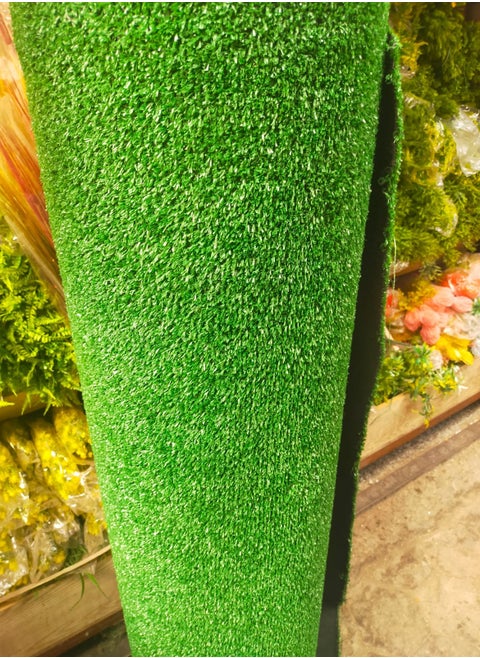 Artificial grass 3 meters * 1 meters, green color (square meter size)