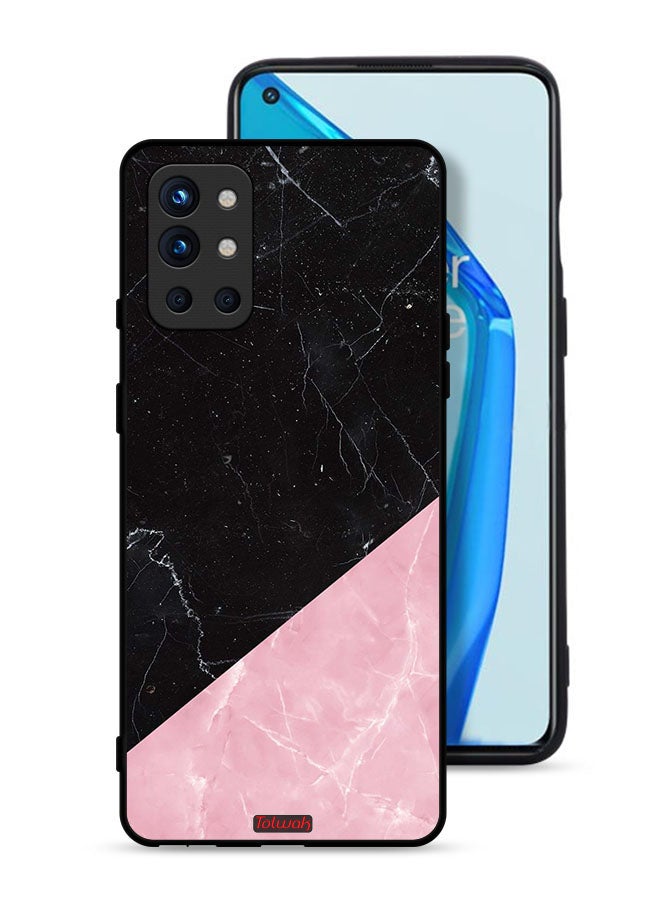 Tolwak OnePlus 9R 5G Protective Case Cover Marble Pattern - Image 1