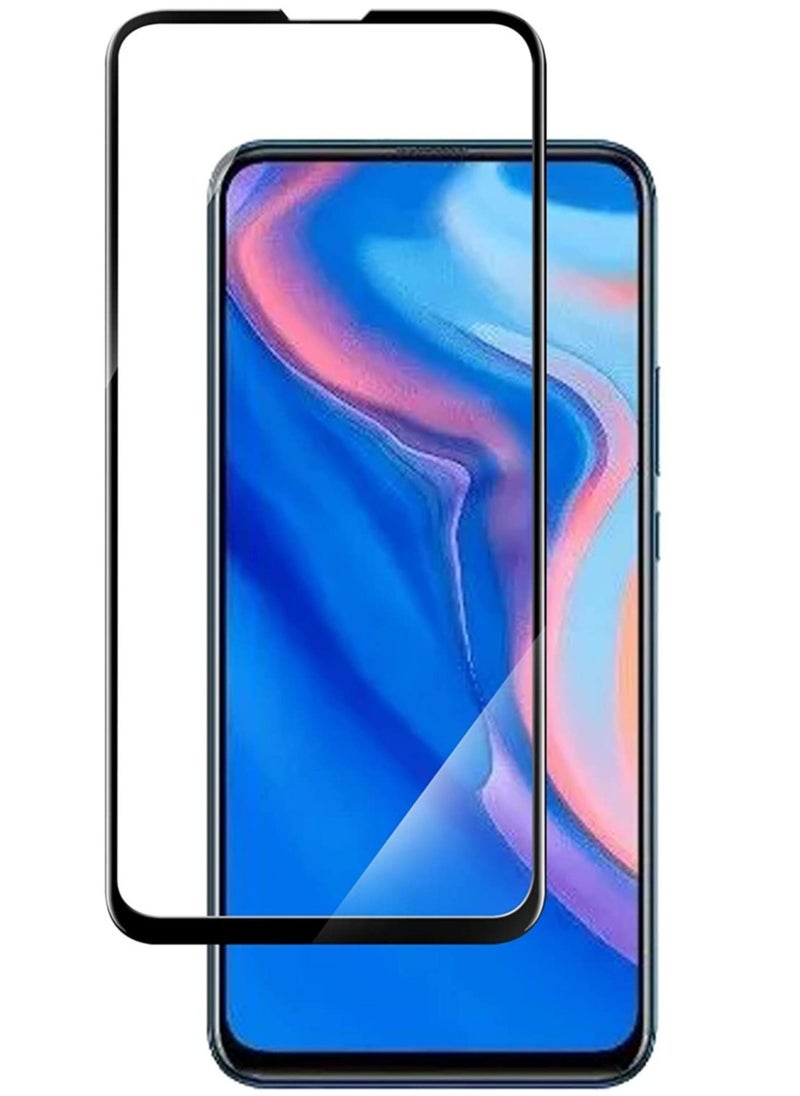 Screen Protector Glass Full Glue Edge To Edge Screen Guard for HUAWEI Y9S / Huawei Y9 Prime (2019) (Black)