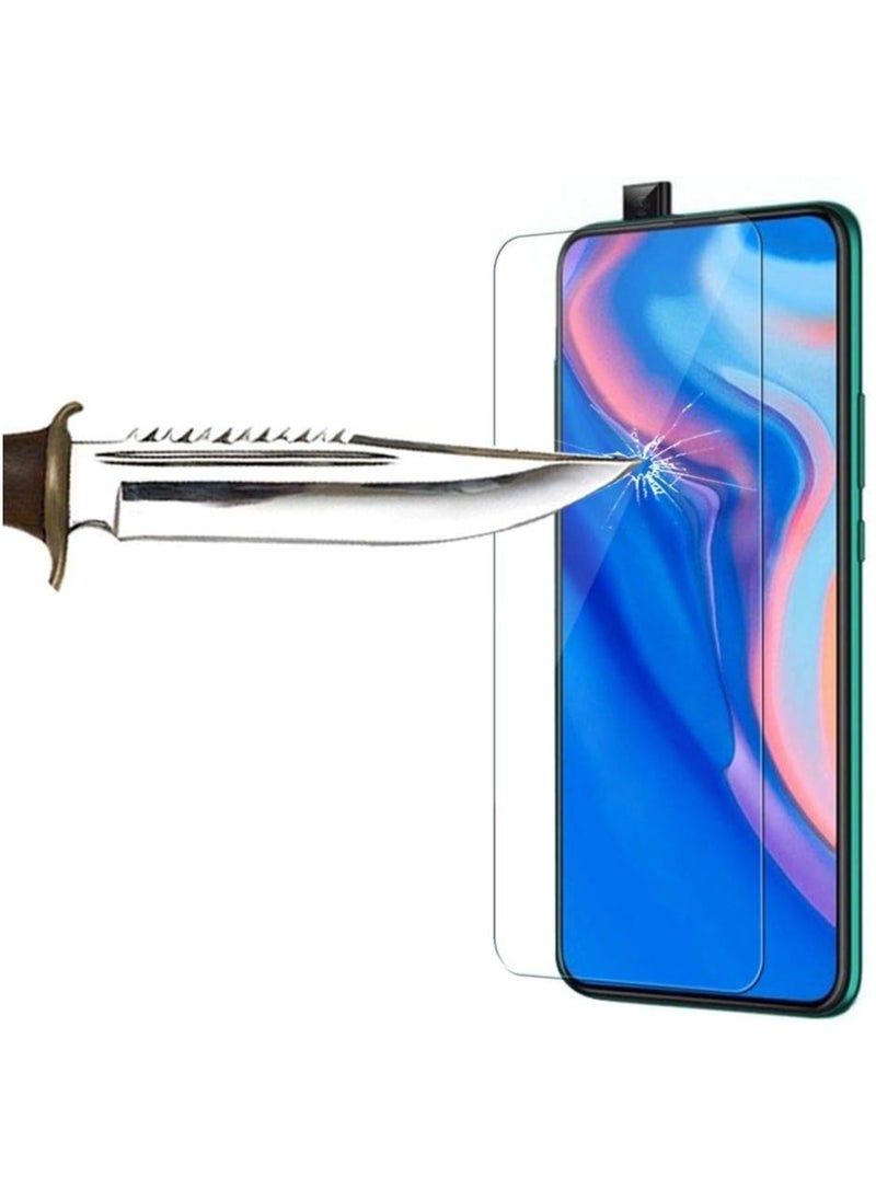 Screen Protector Glass Full Glue Edge To Edge Screen Guard for HUAWEI Y9S / Huawei Y9 Prime (2019) (Black)